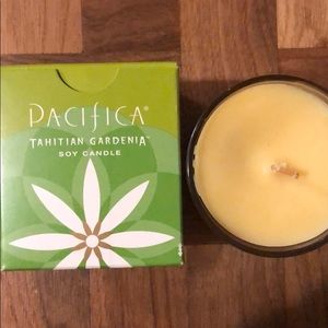 - Pacifica Tahitian Gardenia Soy Candle. 5.5 oz